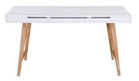 Elle Decor - Giselle Writing Desk, French - White