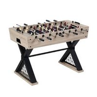 Barrington - 48” Brooks Foosball Standard Size Gaming Table, Durable &amp; Stylish Mesh Leg Design wi...