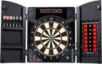 MD Sports - Bristlesmart Smart Dartboard Cabinet With Digital X/O Cricket Scorekeeping and  Steel...