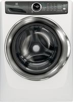Electrolux - 4.3 Cu. Ft. Stackable Front Load Washer with Steam and Adaptive Dispenser - White