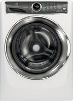 Electrolux - 4.4 Cu. Ft. Stackable Front Load Washer with Steam and SmartBoost&#174; Technology - White