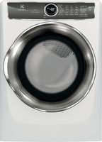 Electrolux - 8.0 Cu. Ft. 9-Cycle Gas Front Load Dryer with Predictive Dry™ - White