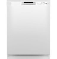 GE - Front Control Built-In Dishwasher with 59 dBA - White