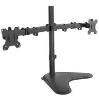 Mount-It! - Dual Monitor Desk Stand up to 32" - Black