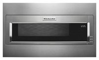 KitchenAid - 1.1 Cu. Ft. Built-In Low Profile Microwave with Standard Trim Kit - Stainless Steel