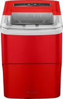 Insignia™ - Portable Ice Maker with Auto Shut-Off - Red