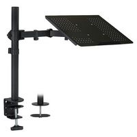 Mount-It! - Height-Adjustable Laptop Notebook Desk Stand up to 17&quot; - Black
