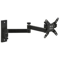 Mount-It! - Full Motion Display Wall Mount up to 30&quot; - Black