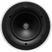 KEF - Ci200MR UNI-Q 8" Round In-Ceiling Speaker  Pair - Black