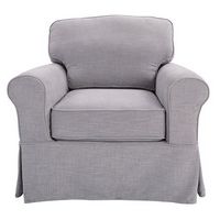 OSP Home Furnishings - Ashton Chair - Fog