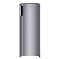 LG - 5.8 Cu. Ft. Upright Freezer with Direct Cooling System - Platinum Silver