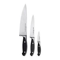Henckels - Forged Synergy 3-pc Starter Knife Set - Black