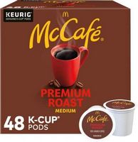 McCafe - Premium Roast Coffee K-Cup Pods, 48 Count