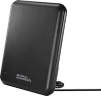 Best Buy essentials™ - AM/FM Amplified Indoor Radio Antenna - Black