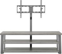 Insignia™ - TV Stand for Most Flat-Panel TVs Up to 75&quot; - Gray
