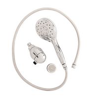 Culligan - S-H200-C Filtered Showerhead with 5 Spray Settings - Silver