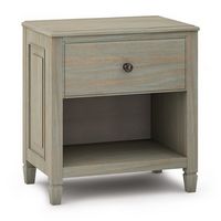 Simpli Home - Night Stand, Bedside table - Distressed Grey