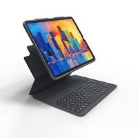 ZAGG - Pro Keys Wireless Keyboard &amp; Detachable Case for Apple iPad Pro 12.9&quot; (3rd Gen. 2018, 4th ...