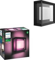 Philips - Hue Econic Outdoor Wall and Ceiling Light - White and Color Ambiance