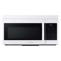 Samsung - 1.6 cu. ft. Over-the-Range Microwave with Auto Cook - White