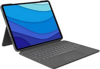 Logitech - Combo Touch Keyboard Folio for Apple iPad Pro 12.9&quot; (5th &amp; 6th Gen) with Detachable Ba...