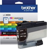 Brother - LC404BK INKvestment Tank Ink Cartridge - Black