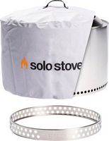 Solo Stove - Yukon 27&quot; Bundle: Stand + Shelter - Stainless Steel