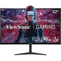 ViewSonic - OMNI VX2718-PC-MHD 27&quot; LCD Curved FHD Adaptive Sync Gaming Monitor (DisplayPort and H...