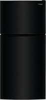 Frigidaire - 20 Cu. Ft. Top Freezer Refrigerator - Black