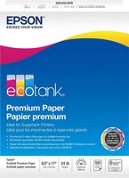 Epson - EcoTank Premium Printer 8.5&quot; x 11&quot; 500-Counter Paper