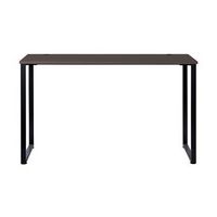 Hirsh - 60&quot;x24&quot; Standing Height Open Desk for Commercial Office or Home Office - Black / Weathere...