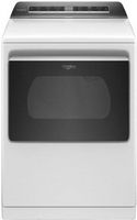 Whirlpool - 7.4 Cu. Ft. Smart Electric Dryer with Steam and Advanced Moisture Sensing - White