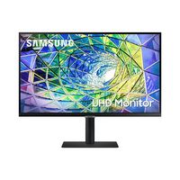 Samsung - S80A Series 27” UHD Monitor with HDR (HDMI, USB) - Black