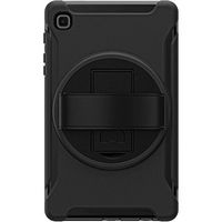 SaharaCase - PROTECTION Hand Strap Series Case for Samsung Galaxy Tab A7 Lite - Black