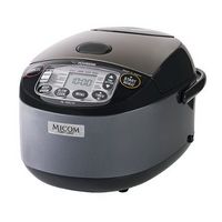 Zojirushi - 5.5 Cup Umami Micom Rice Cooker &amp; Warmer - Metallic Black