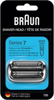 Braun - Series 7 73s Electric Shaver Head for Series 7 shavers - Silver