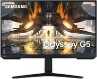 Samsung - Odyssey 27” IPS LED QHD FreeSync Premium & G-Sync Compatible Gaming Monitor with HDR (D...