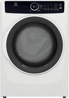 Electrolux - 8.0 Cu. Ft. Stackable Electric Dryer with Steam - White