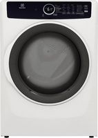 Electrolux - 8.0 Cu. Ft. Stackable Gas Dryer with Steam - White