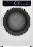 Electrolux - 8.0 Cu. Ft. Stackable Gas Dryer with Steam and LuxCare Dry System - White