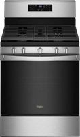 Whirlpool - 5.0 Cu. Ft. Gas Range with Air Fry for Frozen Foods - Stainless Steel