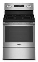 Maytag - 5.3 Cu. Ft. Electric Range with Air Fry - Stainless Steel