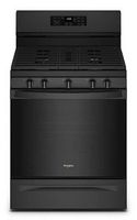 Whirlpool - 5.0 Cu. Ft. Gas Range with Air Fry for Frozen Foods - Black