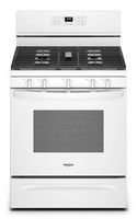 Whirlpool - 5.0 Cu. Ft. Gas Burner Range with Air Fry for Frozen Foods - White