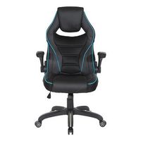 OSP Home Furnishings - Xeno Gaming Chair Faux Leather - Blue