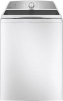 GE Profile - 4.9 Cu. Ft. High Efficiency Smart Top Load Washer with Smarter Wash Technology, Easi...