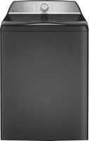 GE Profile - 4.9 Cu. Ft. High Efficiency Smart Top Load Washer with Smarter Wash Technology, Easi...