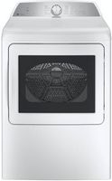 GE Profile - 7.4 Cu. Ft. Smart Electric Dryer with Sanitize Cycle and Sensor Dry - White