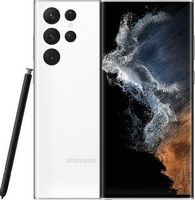 Samsung - Galaxy S22 Ultra 128GB - Phantom White (T-Mobile)