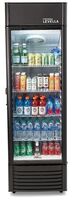 Premium Levella - 12.5 cu. ft. 1-Door Commercial Merchandiser Refrigerator Glass-Door Beverage Di...